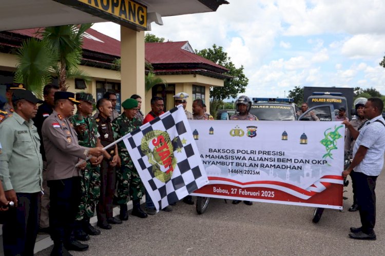 Gandeng Aliansi BEM Polres Kupang Gelar Baksos Sambut Bulan Suci Ramadhan  1446 H