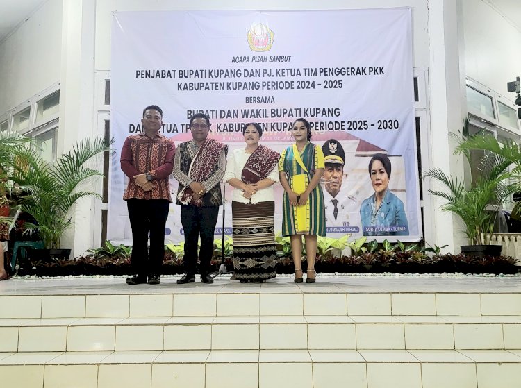 Kapolres Kupang Hadiri Acara Pisah Sambut Pj. Bupati Kupang kepada Bupati dan Wakil Bupati Terpilih Periode 2025-2030