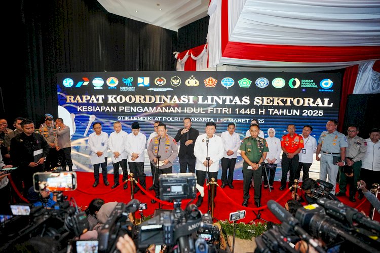 Kapolri Paparkan Persiapan dan Kesiapan Pengamanan Lebaran 2025 ke Menko Polkam