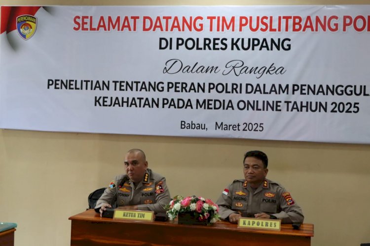 Polri Teliti Kejahatan Digital di Wilayah Polres Kupang: Strategi Baru Tangani Judi Online, Prostitusi, dan Penipuan