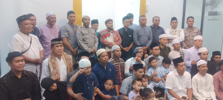 Polres Kupang Gelar Safari Ramadhan Bersama Habib Hasyim Faris Alkaff di Musholah Matan