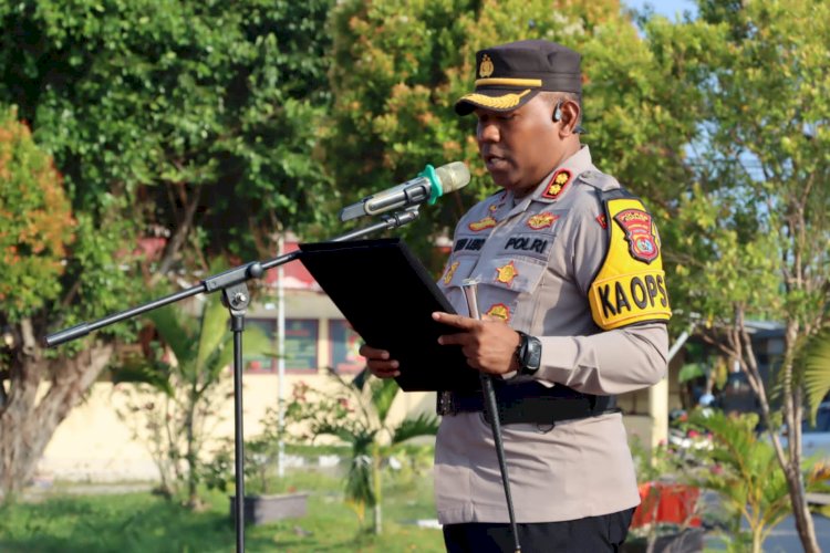 Polres Kupang Gelar Upacara Peringatan Hari Kebangkitan Nasional ke-117, Kapolres: Kebangkitan yang Kokoh Tumbuh dari Nilai Kemanusiaan