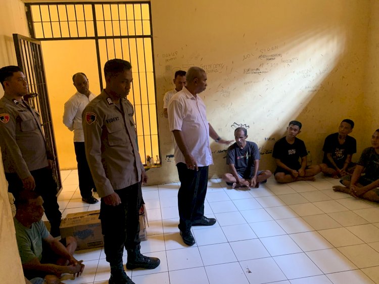 Komitmen Pembinaan, Sat Tahti Polres Kupang Lakukan Penyuluhan Lanjutan
