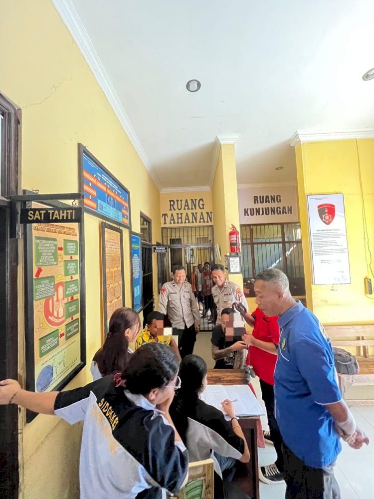 Jamin Kesehatan Tahanan, Sidokkes Polres Kupang Gelar Pemeriksaan Rutin