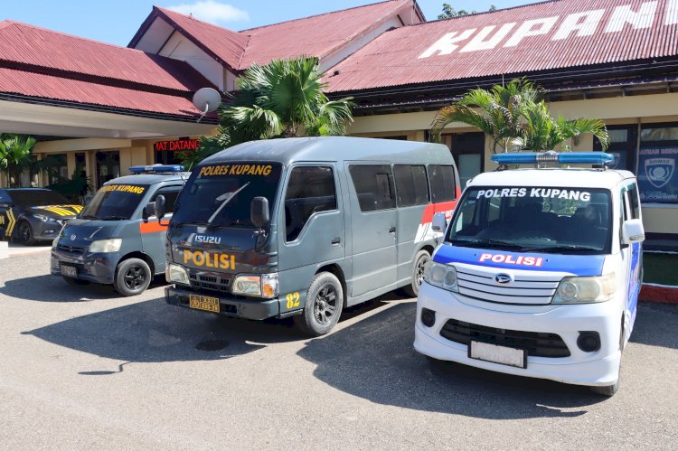 Hingga Hari ini 3 Minibus Disiapkan Polres Kupang untuk Antar Pelajar, Beroperasi dari Tarus hingga Naibonat