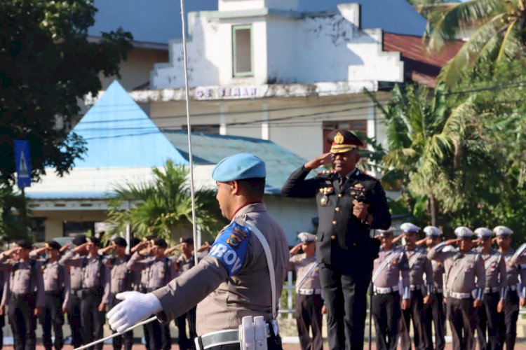 Pimpin Upacara Hari Lahir Pancasila, Kapolres Kupang : Pancasila Adalah Jiwa Bangsa