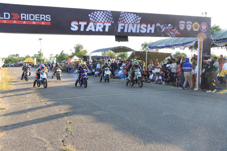 Bupati Kupang Apresiasi Polres Kupang, Road Race Bupati Cup II Berjalan Sukses di Oelamasi