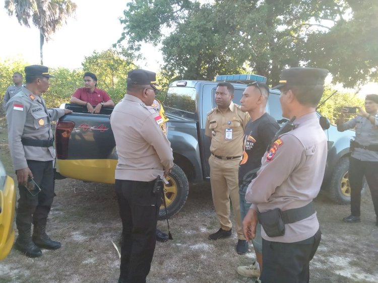 Kapolres Kupang Tinjau Lokasi Dugaan Judi Sabung Ayam di Kupang Tengah, Tegaskan Komitmen Pemberantasan