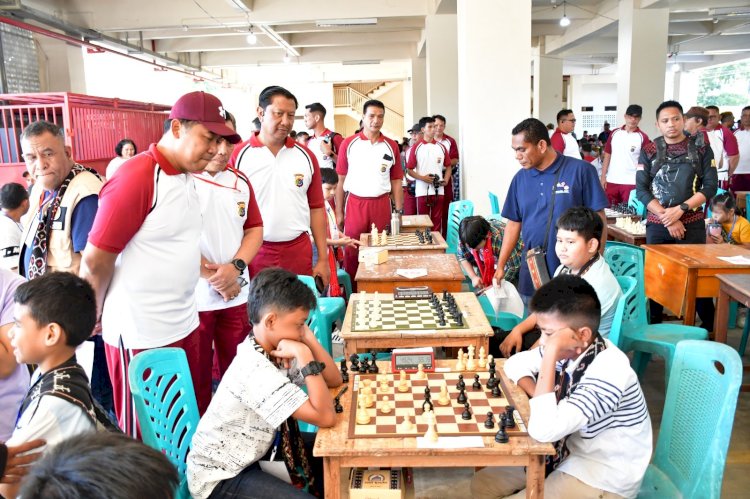 Meriahkan HUT ke-79 Bhayangkara, Polda NTT Gelar Turnamen Catur Terbesar