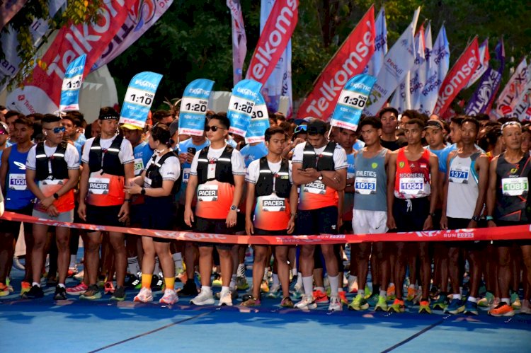 Kapolda NTT Turut Meriahkan Kupang Exotic Run 2025, Warnai Peringatan HUT Bhayangkara ke-79