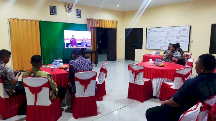 Polres Kupang Gelar Nobar Wayang Kulit Virtual Bertajuk “Amarta Binangun”, Wujud Pelestarian Budaya dan Sinergitas Lintas Sektor