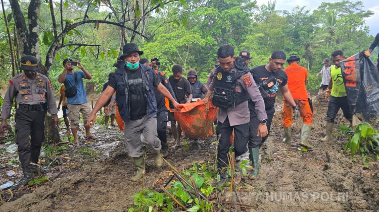 Usai Empat Hari Pencarian, Seluruh Korban Longsor di Kampung Wembi Keerom Berhasil Dievakuasi