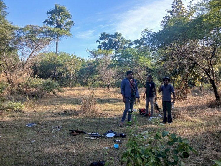 Polsek Kupang Tengah Gerebek Praktik Judi Sabung Ayam ditengah Kebun Warga  di Desa Oelpuah