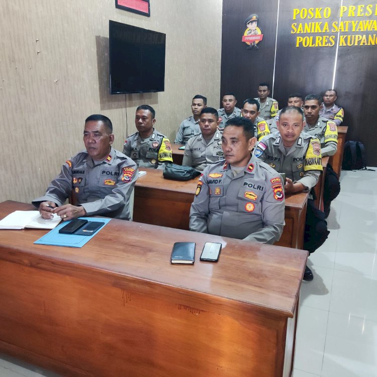 Polres Kupang Gelar Forum Diskusi Bhabinkamtibmas Angkat Tema “Polisi untuk Masyarakat”