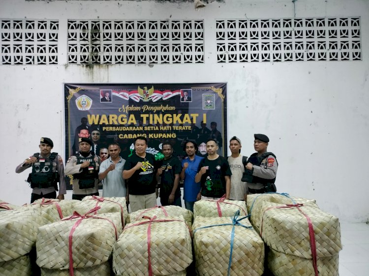 Polres Kupang Sukses Amankan Kegiatan Pengesahan Warga Baru PSHT Cabang Kabupaten Kupang