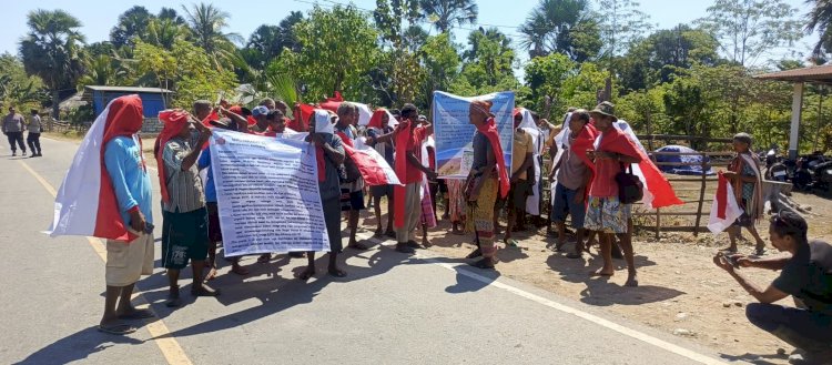 Orasi Damai Suku Oenames di Amfoang Timur Dikawal Pengamanan Gabungan TNI-Polri, Serukan Penyelesaian Sengketa Naktuka