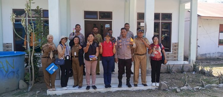 Dinkes Kupang Gelar Sosialisasi Pencegahan Rabies di Pasar Oepoli, Polsek Amfoang Timur Lakukan Pengamanan