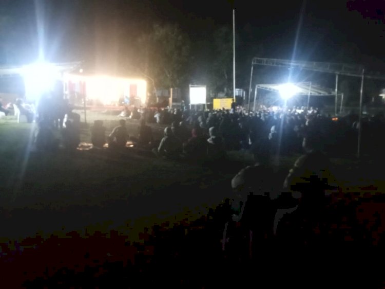 Polsek Amfoang Selatan Amankan KPI dan Pembukaan Camp Pemuda Klasis Kupang Tengah