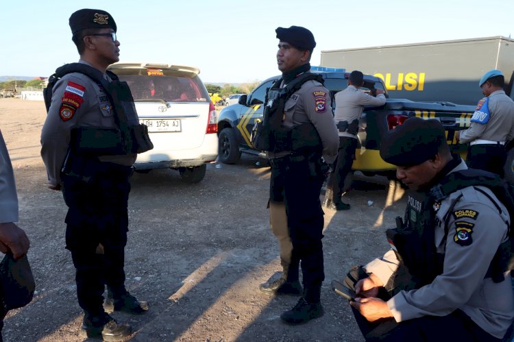 Siaga 24 Jam, Polres Kupang Optimis Expo Pembangunan dan UMKM Berlangsung Aman