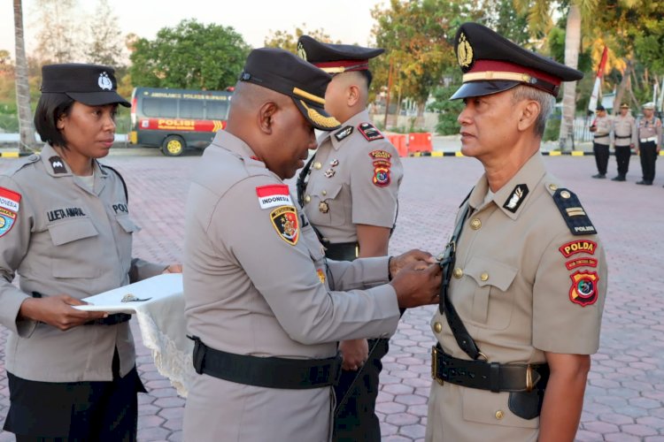 Kapolsek Semau Berganti, Polsek Kupang Tengah Resmi Miliki Kapolsek Baru