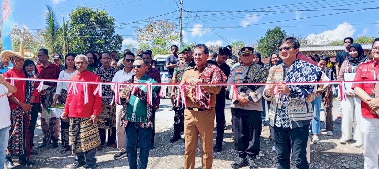 Pasar Lili Camplong Jadi Pasar Digital dan Bank Sampah Pertama di Kabupaten Kupang, Polres Kupang Beri Dukungan