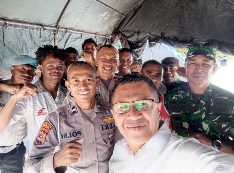 Bupati Kupang Apresiasi Pengamanan Personil Gabungan TNI-Polri di Expo Pembangunan dan UMKM