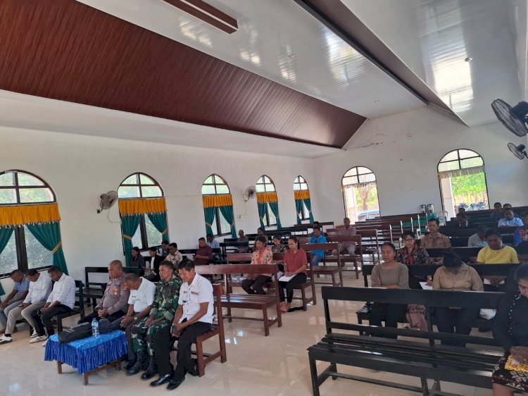 Dialog Bersama Pemerintah dan Pemuka Agama, Polsek Semau Tunjukkan Komitmen Jaga Kamtibmas