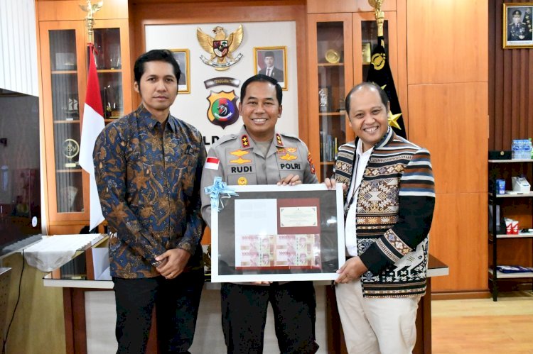 Kapolda NTT Terima Kunjungan Silaturahmi Pejabat Lama dan Baru Bank Indonesia Perwakilan NTT