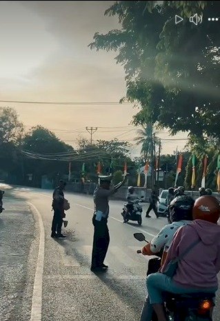 Cegah Macet dan Kecelakaan, Sat Lantas Polres Kupang Atur Lalu Lintas di 15 Titik Rawan tiap pagi