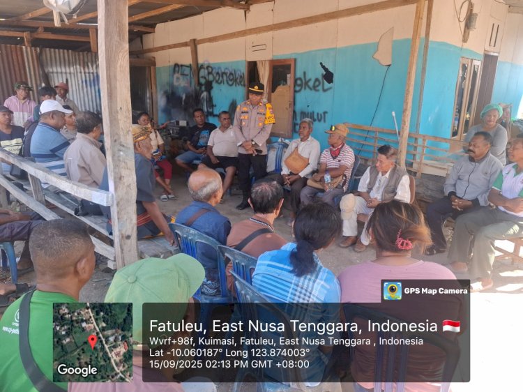 Kapolsek Mediasi Pemilik Lahan, Imbau Tidak Terprovokasi dan Bertindak Anarkis