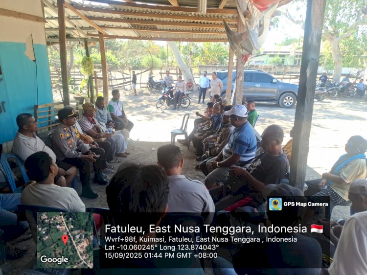 Kapolsek Mediasi Pemilik Lahan, Imbau Tidak Terprovokasi dan Bertindak Anarkis