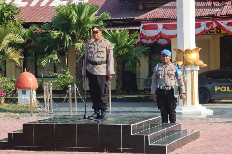 Wakapolres Kupang Ajak Personel Tingkatkan Disiplin dan Bijak dalam Bertugas Maupun Berlalu Lintas