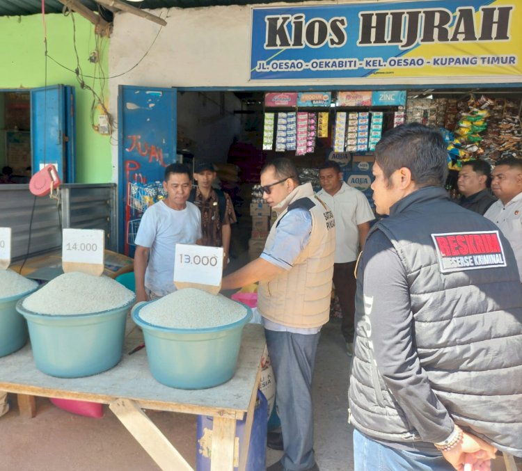 Satgas Pangan Mabes Polri Gandeng Bulog dan Bapanas Monitoring Harga Sembako di Kabupaten Kupang