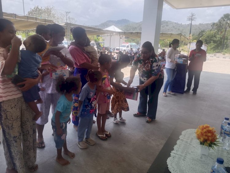 Rayakan HUT ke-75, IDI Kupang Gelar Baksos di Amfoang Utara – Polsek Amfoang Utara Pastikan Situasi Aman dan Kondusif