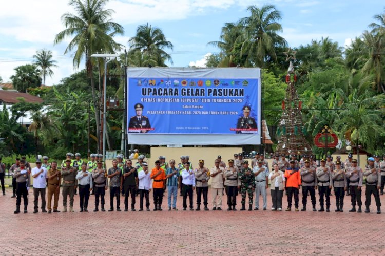 Operasi Lilin Turangga 2025, Kapolres Kupang Fokuskan Pengamanan Gereja dan Fasilitas Umum