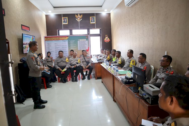 Kapolres Kupang Beberkan Vitalnya Jalur Trans Timor dalam Pengamanan Natal dan Tahun Baru