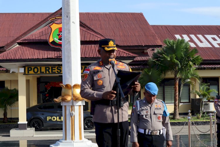 Kapolres Kupang Tegaskan Jajaran Lebih Peka Hadapi Cuaca Ekstrem dan Kondisi Alam