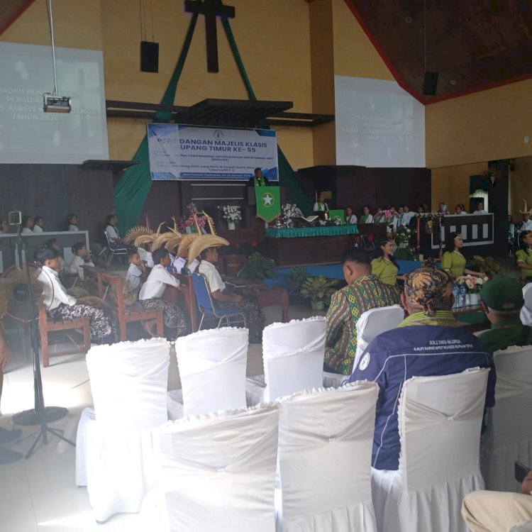 Polres Kupang Amankan Pembukaan Persidangan Majelis Klasis Kupang Timur ke-55 Tahun 2026 di GMIT Zaitun Tuapukan