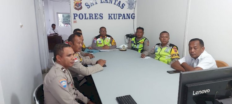 Polres Kupang Ikuti Anev Operasi Keselamatan Turangga 2026 Bersama Polda NTT