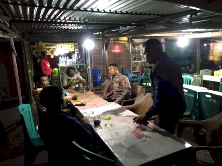 Patroli Tengah Malam, Polsek Fatuleu Ciptakan Sitkamtibmas Kondusif di Jalur Timor Raya