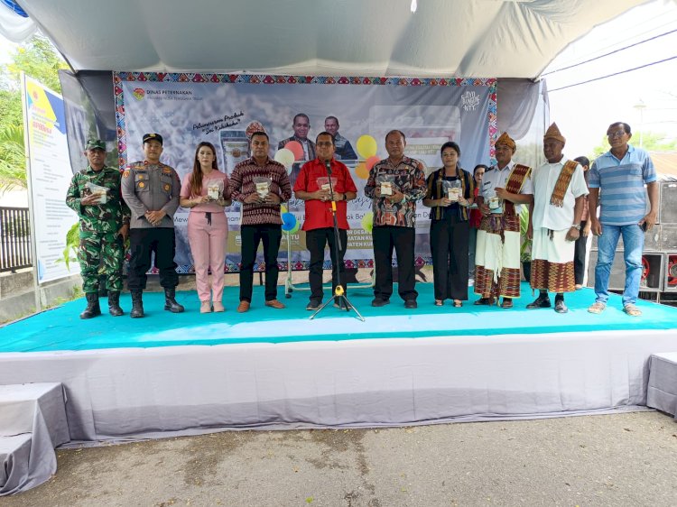 Polsek Kupang Barat Amankan Peluncuran Produk UMKM Se’i Babi Kikikaka dan Pementasan Seni Budaya di Desa Bolok