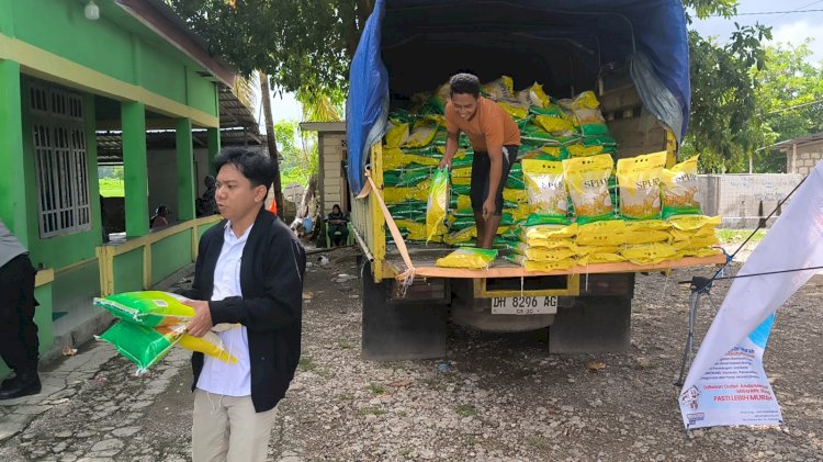 Polres Kupang Distribusikan 6 Ton Beras SPHP kepada Masyarakat