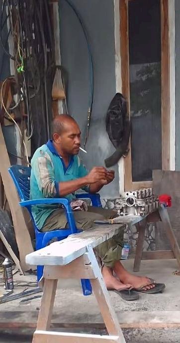 Potret Polisi Multitalenta, Aipda Nikson Kase: Tukang Kayu hingga Montir yang Dicintai Warga