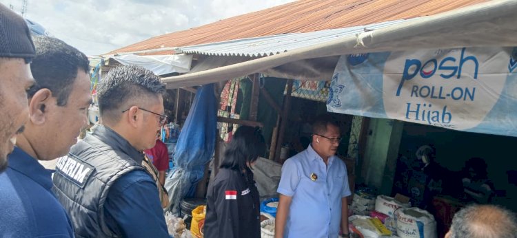 Satgas Pangan Sidak Pasar Oesao, Bupati Kupang Yosep Lede Turun Langsung Pantau Harga Sembako