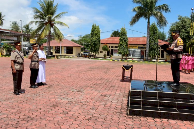 Kapolres Kupang Pimpin Sertijab Kabagops, Tekankan Pejabat Baru Segera Menyesuaikan Tugas dan Kebijakan Polri