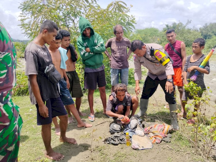 Warga Amfoang Barat Laut Ditemukan Tewas Terseret Banjir di Kali Bonpo