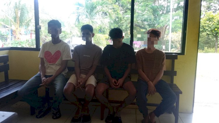 Empat Pemuda Pemblokir Jalan di Fatuleu Diamankan Polisi, Video Sempat Viral di Media Sosial