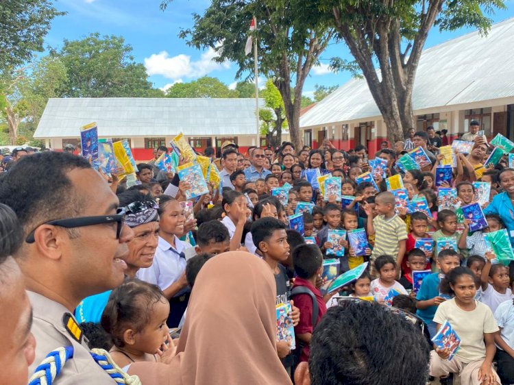 Kapolres Kupang Pimpin Pengamanan Kunjungan Kerja Wapres Gibran di Kabupaten Kupang