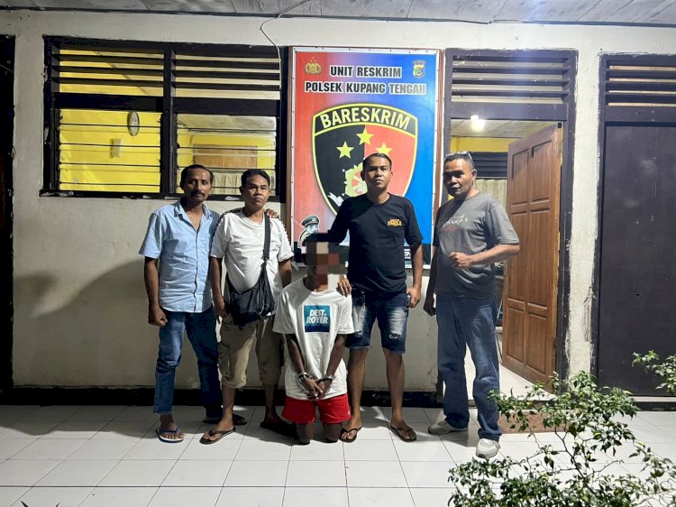 Resmob Polres Kupang Ringkus Pelaku Pencurian Tas di Kupang Tengah Saat Hendak Jual HP Curian
