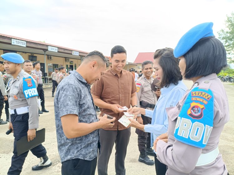 Gaktibplin Personel, Si Propam Polres Kupang Periksa Sikap Tampang dan Kelengkapan Berkendara
